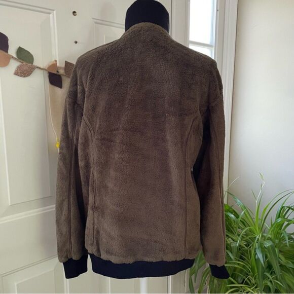 Degre 7 Women's Full Zip Fleece Coats&Jacket Dark Brown (Size L) - Picture 2 of 12